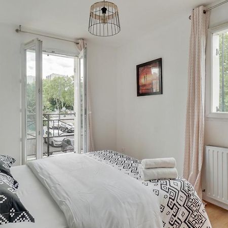 Chic Apart With Parking Near Paris Apartment Aubervilliers Ngoại thất bức ảnh