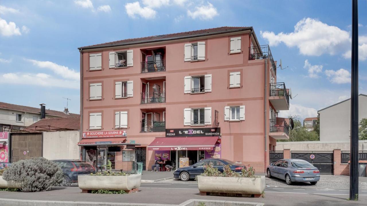 Chic Apart With Parking Near Paris Apartment Aubervilliers Ngoại thất bức ảnh